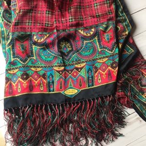 Versace scarf.